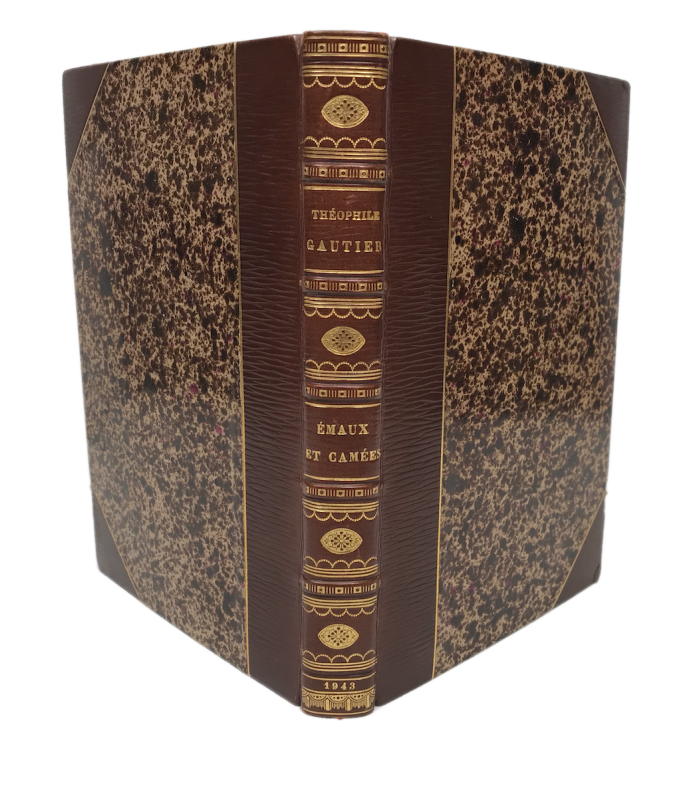 GAUTIER (Théophile). Emaux et camées. Illustrations de A. -E. Marty. Reliure de René Aussourd.