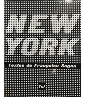 SAGAN (Françoise).  New York. Edition originale, illustrée de photographies de Cartier-Bresson, Boubat, Haas, Bischof...