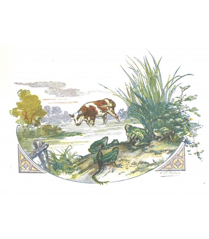 LA FONTAINE (Jean de). Fables choisies. Illustrations de Pierre Laprade, d'Edmond Malassis et de Fred Money.