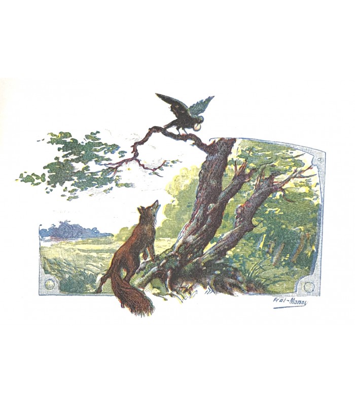 LA FONTAINE (Jean de). Fables choisies. Illustrations de Pierre Laprade, d'Edmond Malassis et de Fred Money.