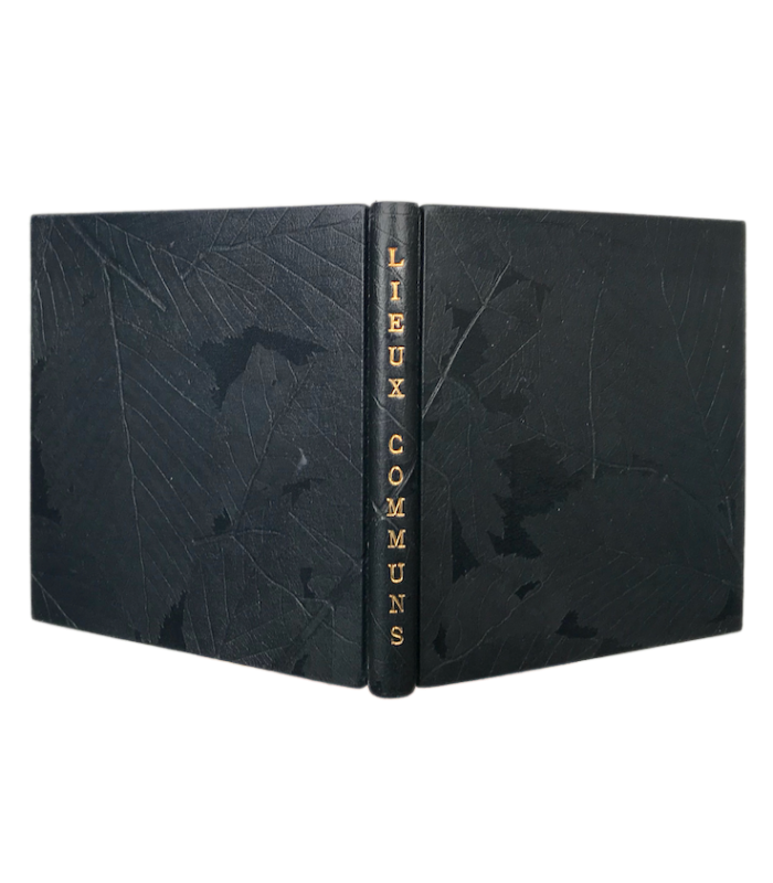 [MARTIN (Pierre-Lucien)] DENAULT (Lucien). Lieux communs. Edition originale. Burins de G. de Coster. Reliure de P.-L. Martin.