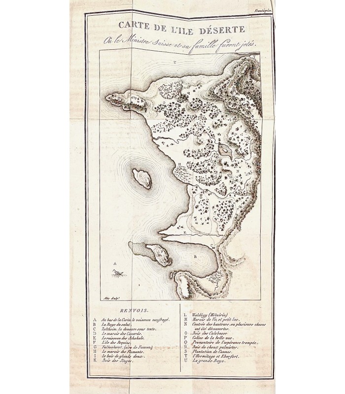 MONTOLIEU (Madame de). Le Robinson suisse, ou Journal d'un père de famille naufragé avec ses enfants. Traduit de l'allemand.