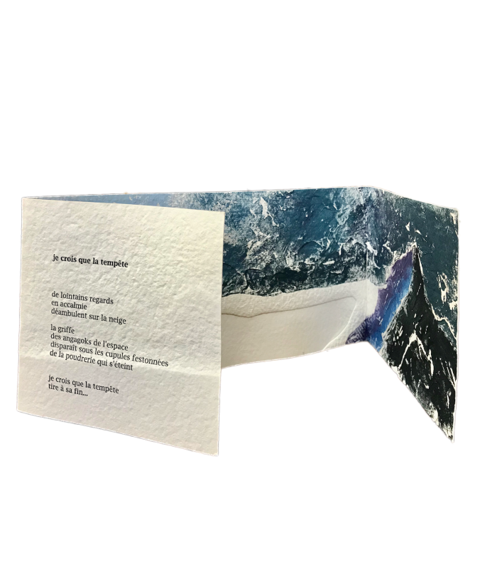 MORISSET (Jean). Suite polaire. Pour un ayou en liesse. Gravures de Jacqueline Ricard. Edition originale.