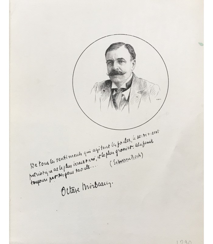 MIRBEAU (Octave). Le Jardin des supplices. Eaux-fortes originales de Raphaël Freida. Reliure décorée de Trinckvel.