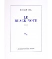 VIEL (Tanguy). Le Black Note. Edition originale du premier roman de l'auteur, construit dans l'atmosphère du jazz.