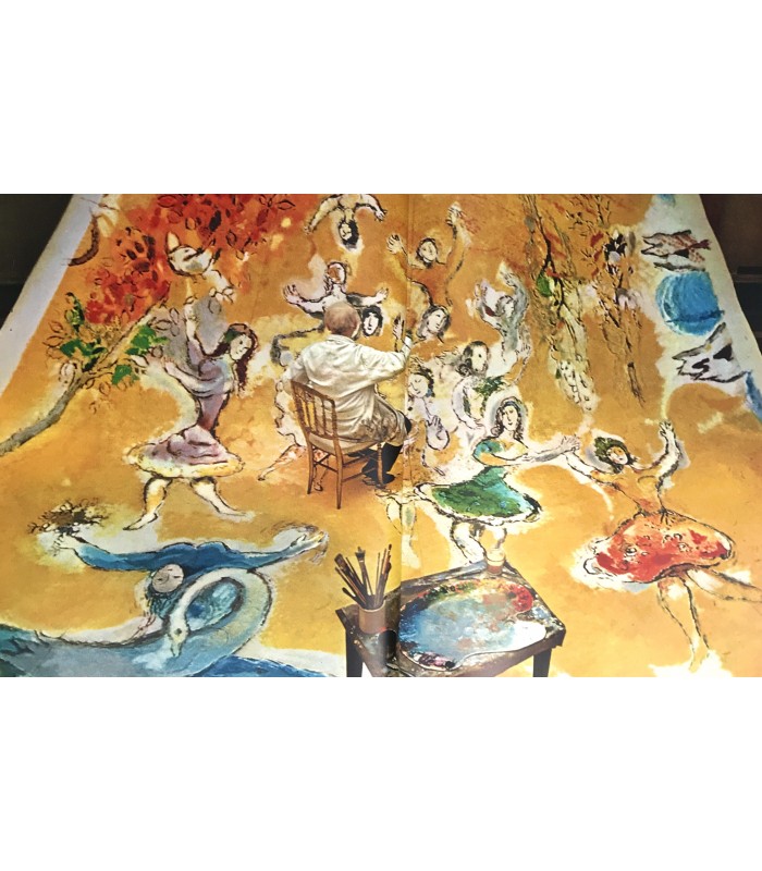 CHAGALL (Marc). McMULLEN (Roy). Le Monde de Chagall. Edition originale. Traduction. Photographies d'Izis Bidermanas.