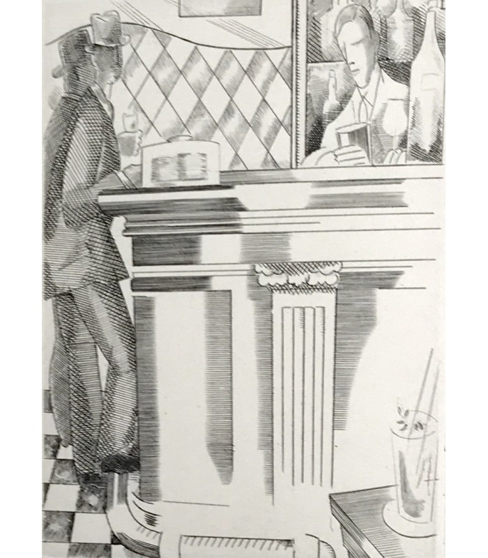 [LABOUREUR (J. -E. )] TOYE (Nina) - ADAIR (A. H. ). Petits et Grands verres. Choix des meilleurs cocktails. Edition originale.