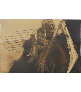 [BAR (Alain)] [Collectif] - Portrait du jazz en mère-grand. Edition originale. Gravures d'Alain Bar.