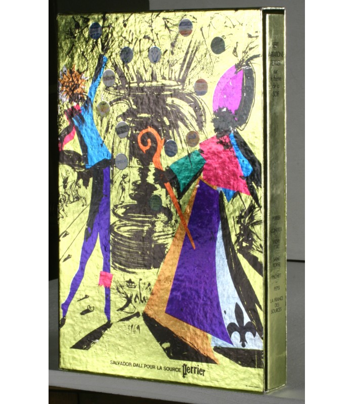 PARTURIER - TROYAT - VILMORIN - BLONDIN - TRENET... Sept variations Perrier sur le thème de la soif.