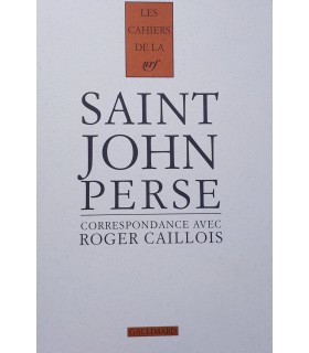 SAINT-JOHN PERSE - CAILLOIS (Roger). Correspondance 1942-1975. Edition originale.