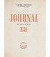 MAUROIS (André). Journal. Etats-Unis 1946. Edition originale.