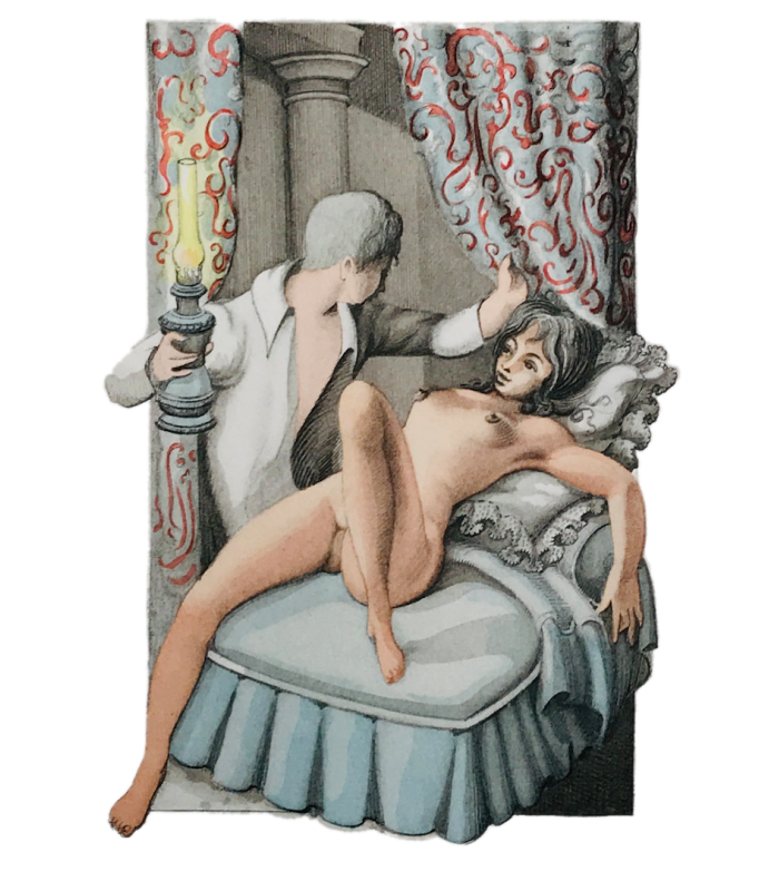 [CURIOSA] GEACHE (Effe). Une nuit d'orgies à Saint-Pierre Martinique. Illustrations de Michel Siméon