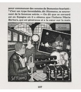 CARPENTIER (Alejo). Concert baroque. Illustrations de Jacques Ramondot.