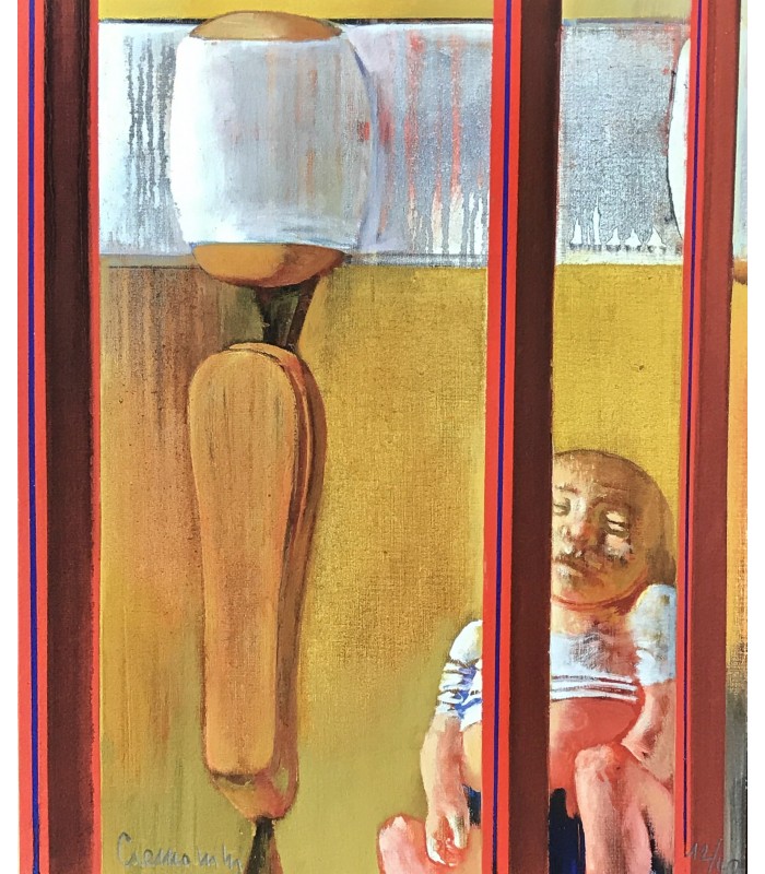 QUIGNARD (Pascal). Requiem. Edition originale. Exemplaire contenant une estampe numérique de Leonardo Cremonini.