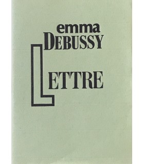 DEBUSSY (Emma). Lettre sur la mort de son père. Edition originale.