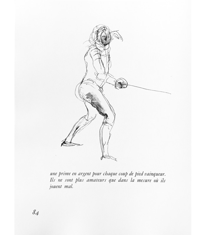 GIRAUDOUX (Jean). Le Sport. Eaux-fortes, dessins et croquis par A. D. de Segonzac. Gravures sur bois de Jacques Beltrand.