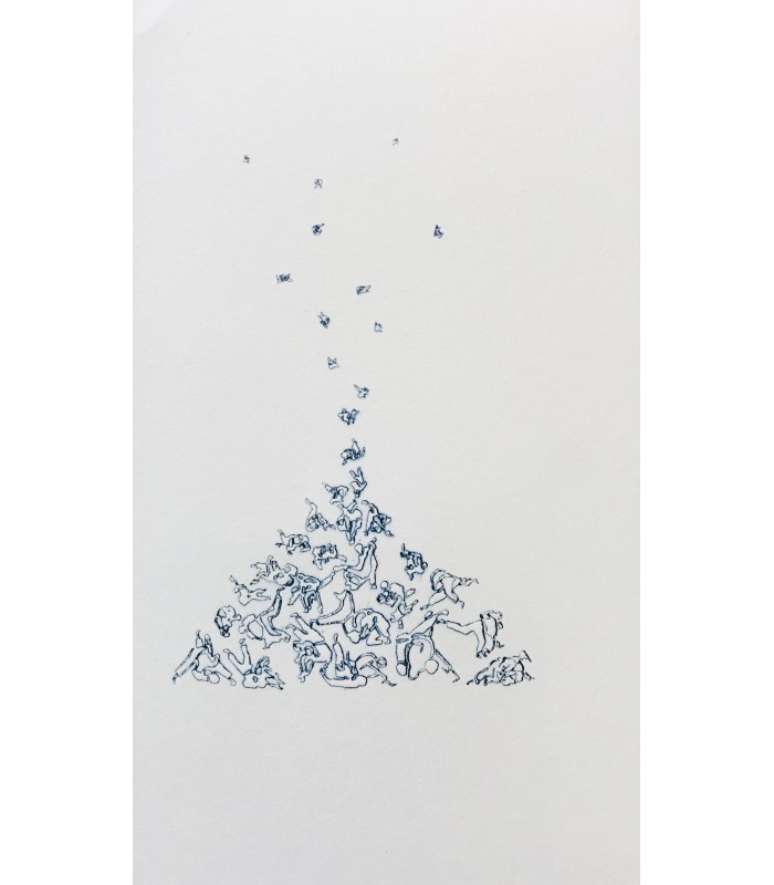 BOURG (Lionel). L'Etreinte du monde. Edition originale. Illustrations d'Alain Bar.