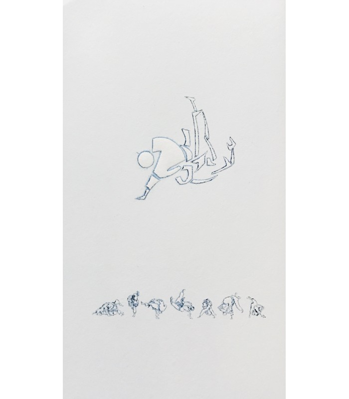 BOURG (Lionel). L'Etreinte du monde. Edition originale. Illustrations d'Alain Bar.