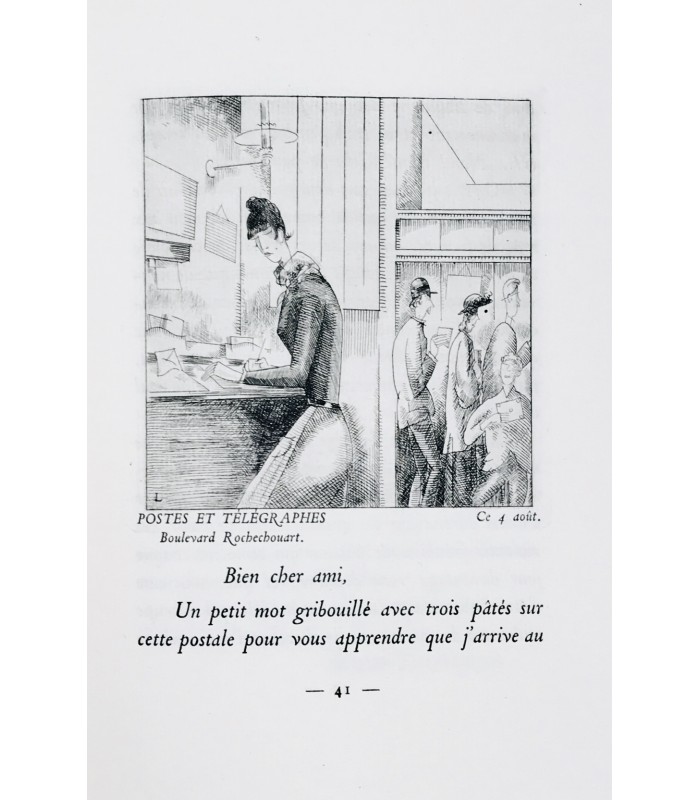 BEAUBOURG (Maurice). La Saison au bois de Boulogne. Gravures originales sur cuivre de J.-E. Laboureur.