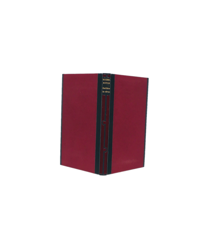 BUTOR (Michel). Matière de rêves. Edition originale. Reliure par Pierre-Lucien Martin.