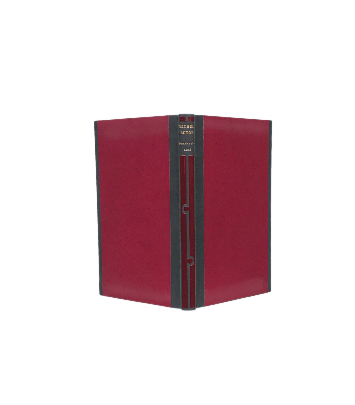 BUTOR (Michel). Matière de rêves IV. Quadruple fond. Edition originale. Reliure par Pierre-Lucien Martin.