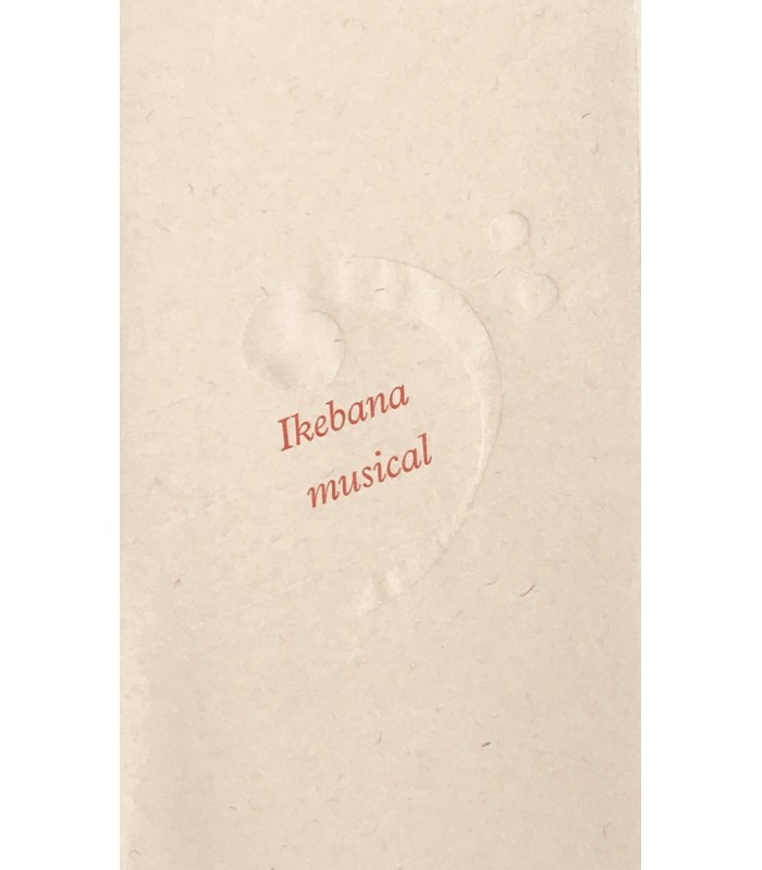 BUTOR (Michel). Ikebana musical. Edition originale. Illustrations de Bernard Alligand. De la Collection 164.