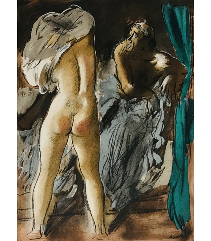 [CURIOSA] BEROALDE DE VERVILLE. Le Moyen de parvenir. Illustrations d'Uzelac.