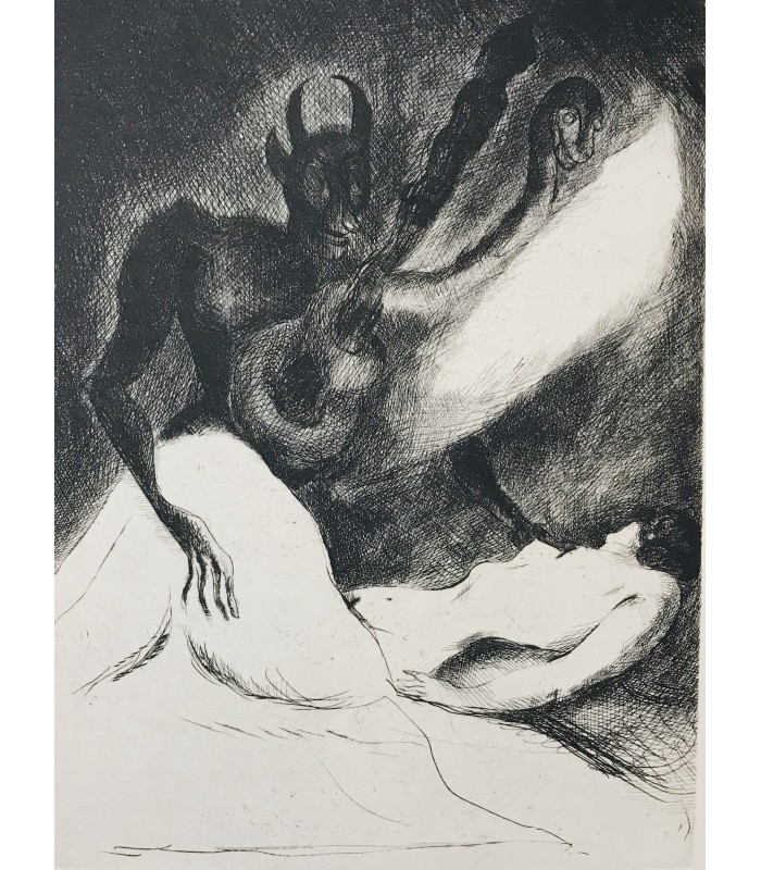 BOUTET (Frédéric). Tableau de l'au-delà. Edition originale, illustrée par Edouard Goerg. Reliure non signée.