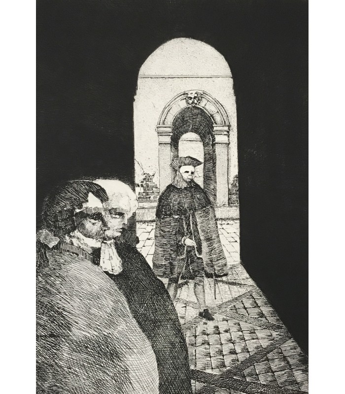 BUZZATI (Dino). Le K. Illustrations de Carzou et de Houplain. Un des 25 premiers exemplaires.