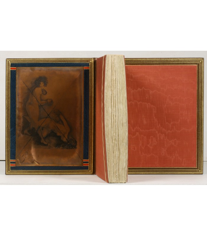 FARRÈRE (Claude). Fumée d'opium. Reliure de Herbillon-Crombé. Illustrations de Camille Roche.