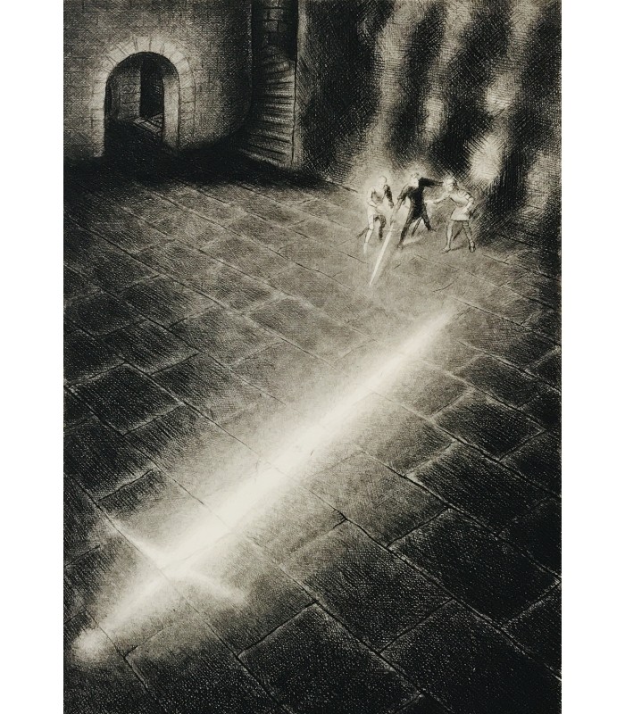 SHAKESPEARE (William). Hamlet. Adaptation et préface par Vercors. Dessin original de Jean Bruller. Edition originale.