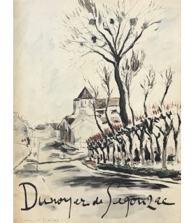 JAMOT (Paul). Dunoyer de Segonzac. Edition originale de cette monographie. Reliure de D.-H. Mercher.