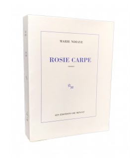 NDIAYE (Marie). Rosie Carpe. Edition originale de ce roman qui obtint le Prix Femina l'année de sa publication.
