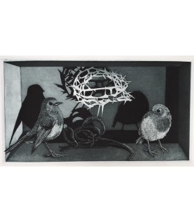 ATTAR (Farîd od-dîn). Le Cantique des oiseaux. Gravures de Sylvie Abélanet.