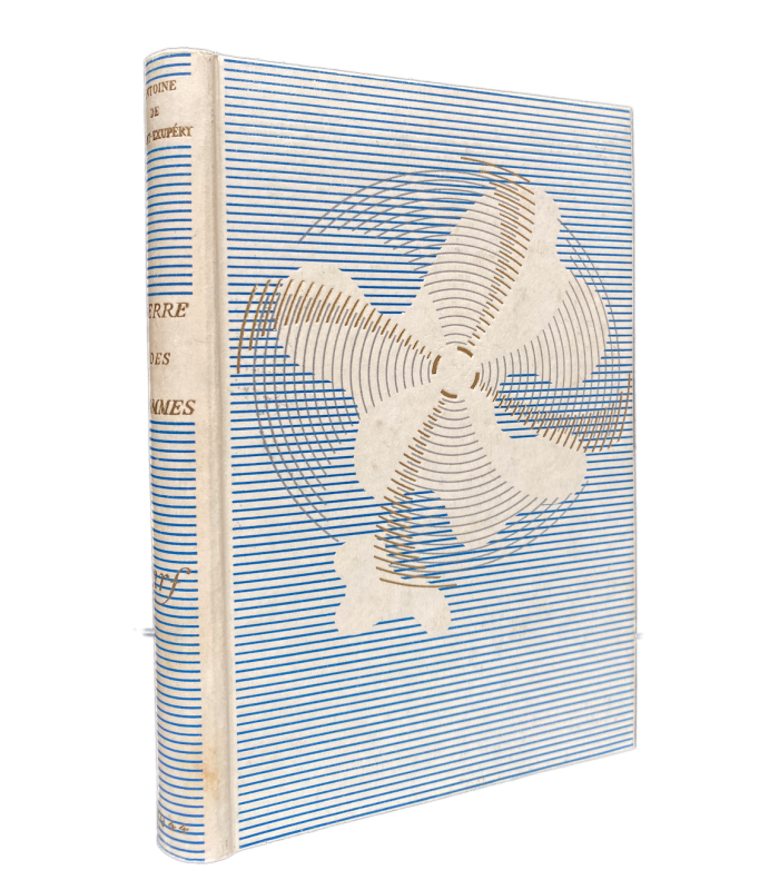 SAINT-EXUPERY (Antoine de). Terre des hommes. Nouvelle édition. Cartonnage NRF, relié d'après une maquette de Paul Bonet.