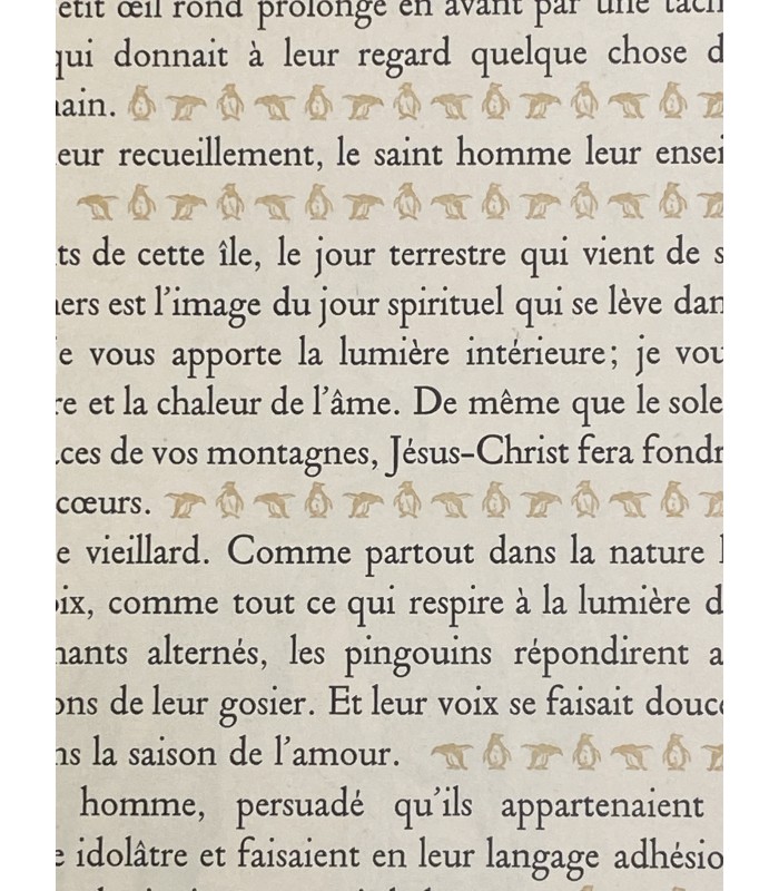 FRANCE (Anatole). L'Ile des pingouins. Illustrations de Louis Jou. Reliure de Granghaud.