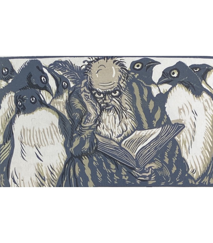 FRANCE (Anatole). L'Ile des pingouins. Illustrations de Louis Jou. Reliure de Granghaud.