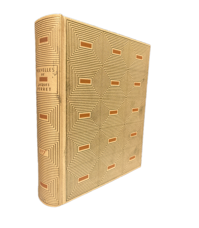 PERRET (Jacques). Nouvelles. Edition collective. Nombreuses illustrations. Cartonnage NRF, relié d'après Paul Bonet.