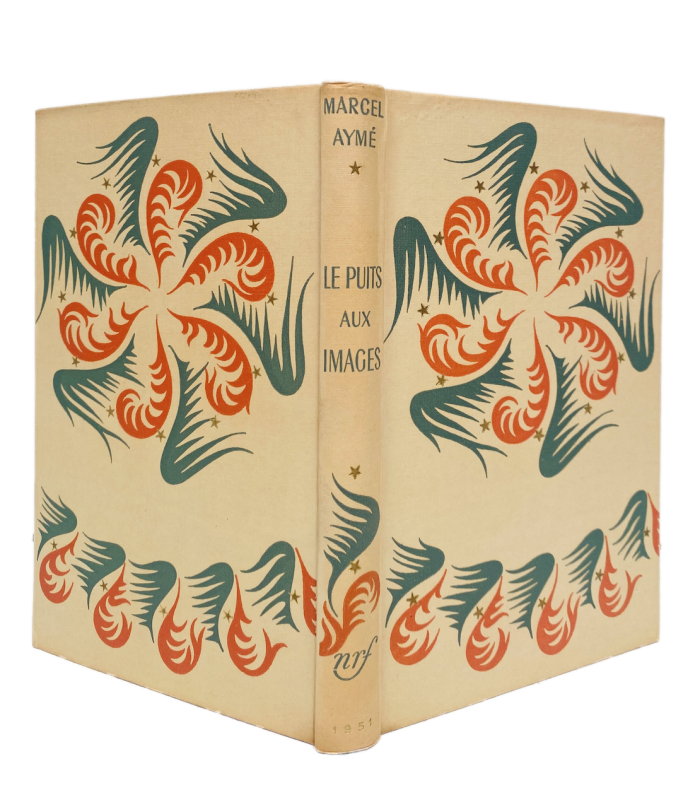 AYME (Marcel). Le Puits aux images. Nouvelles. Cartonnage NRF reliés d'après une maquette de Paul Bonet.
