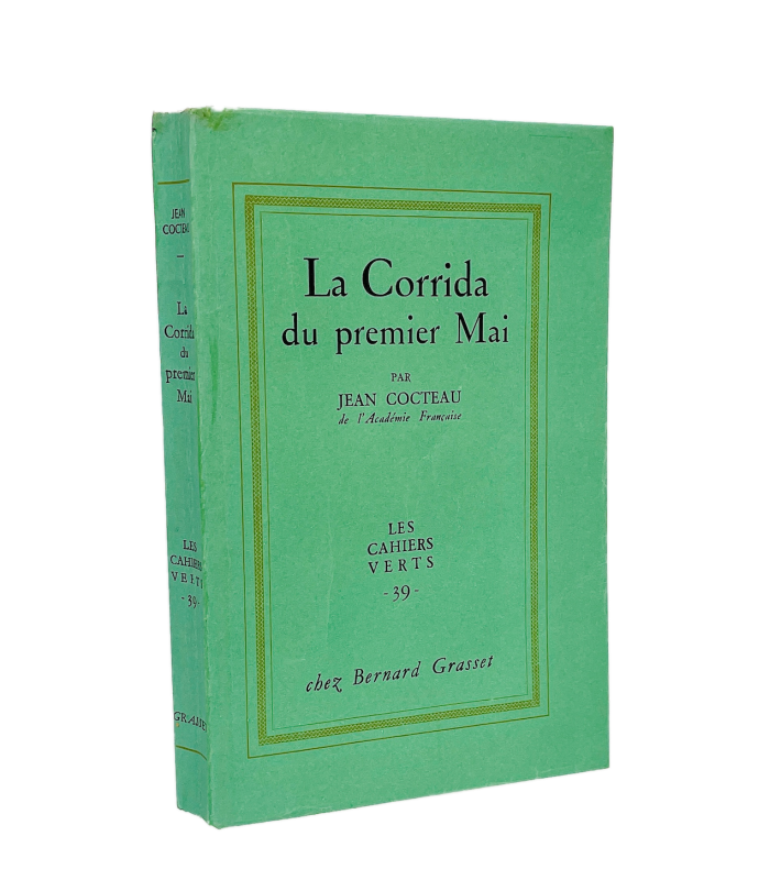 COCTEAU (Jean). La Corrida du premier Mai. Edition originale, illustrée par Jean Cocteau.