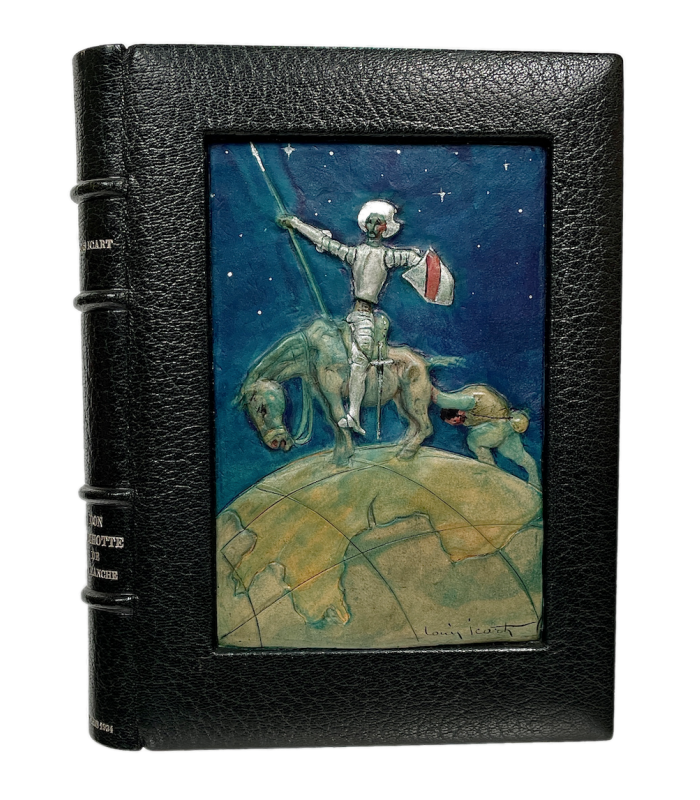 ICART (Louis). Don Quichotte de la Manche. Comédie-héroïque en cinq actes, en vers. Reliure de Maylander.