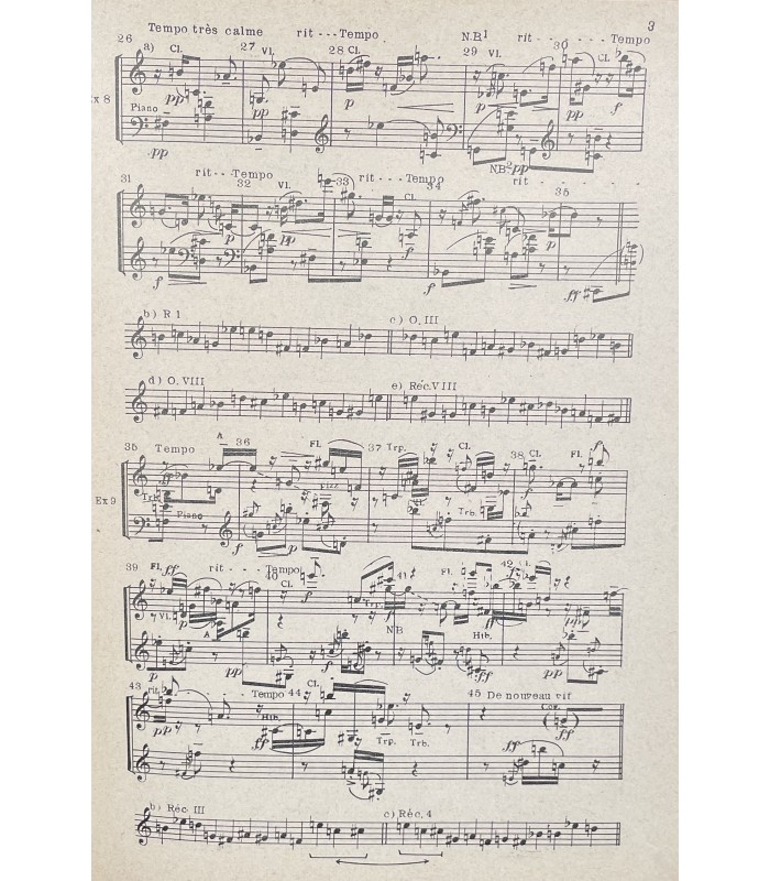 LEIBOWITZ (René). Qu'est-ce que la musique de 12 sons? Edition originale de cette étude musicologique.