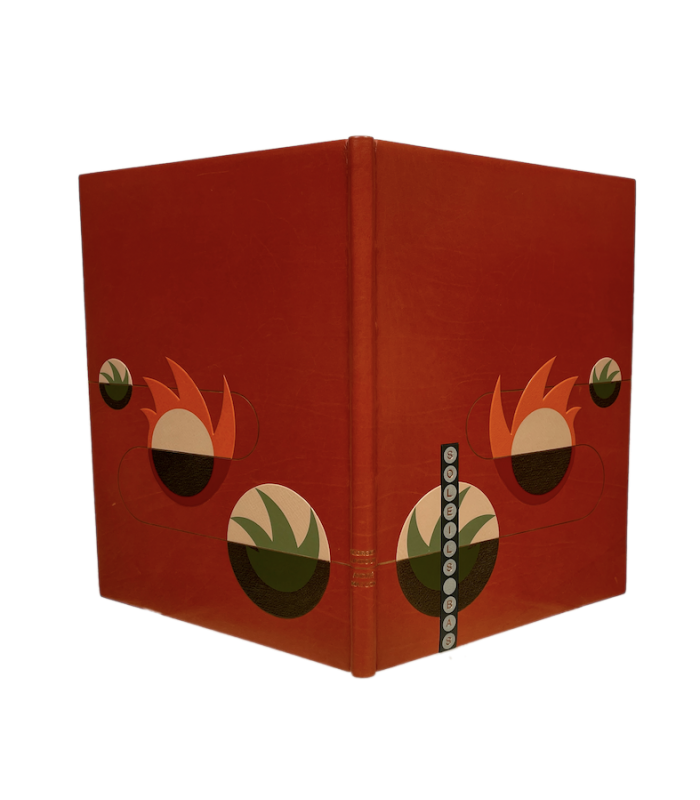 LIMBOUR (Georges). Soleils bas. Poèmes illustrés d'eaux-fortes par André Masson. Reliure de Georges Leroux. Edition originale.