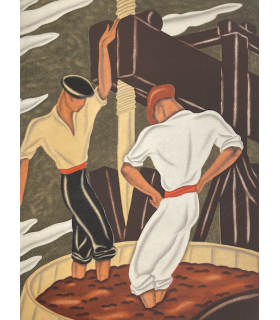 [VINS NICOLAS] Liste des grands vins fins 1935. Très belle publication publicitaire, illustrée par Darcy.
