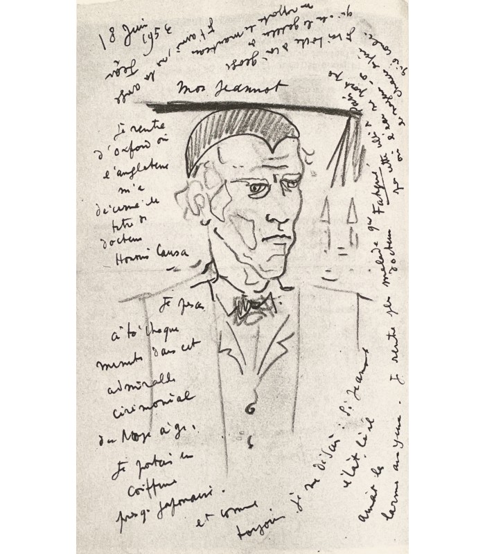 COCTEAU (Jean). Lettres à Jean Marais. Edition originale, abondamment illustrée de documents.
