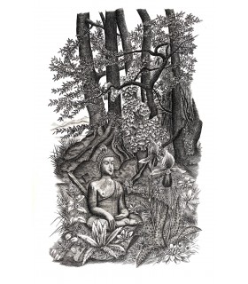 TAGORE (Rabindranath). L'Offrande lyrique. Traduction d'André Gide. Gravures de Tavy Notton.