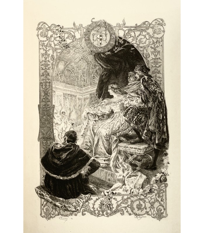 BANVILLE (Théodore de). Les Princesses. Compositions de Georges Rochegrosse.