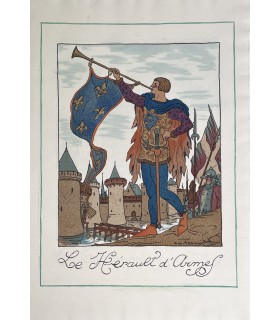 ARNOUX (Guy). Tambours et trompettes. Première édition illustrée d'images de Guy Arnoux.