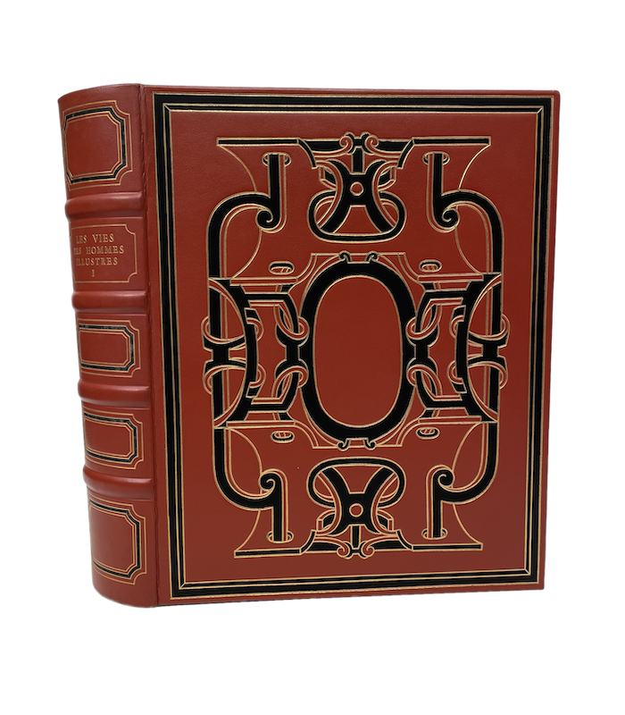 PLUTARQUE. Les Vies des hommes illustres. Traduction de Jacques Amyot. Préface d'André Maurois. Gravures au burin de Decaris.