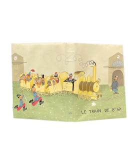 COURTELINE (Georges). Le Train de 8 h 47. La Vie de caserne. Illustrations d'Albert Dubout.